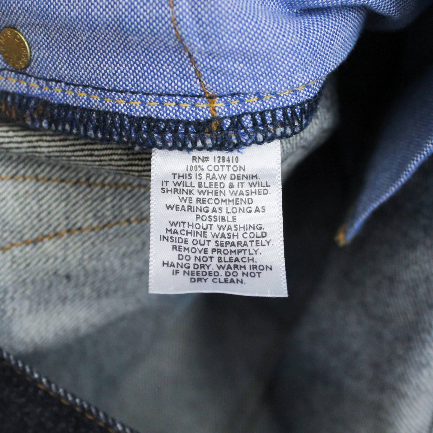 Sid Mashburn Raw Selvedge Denim Jeans