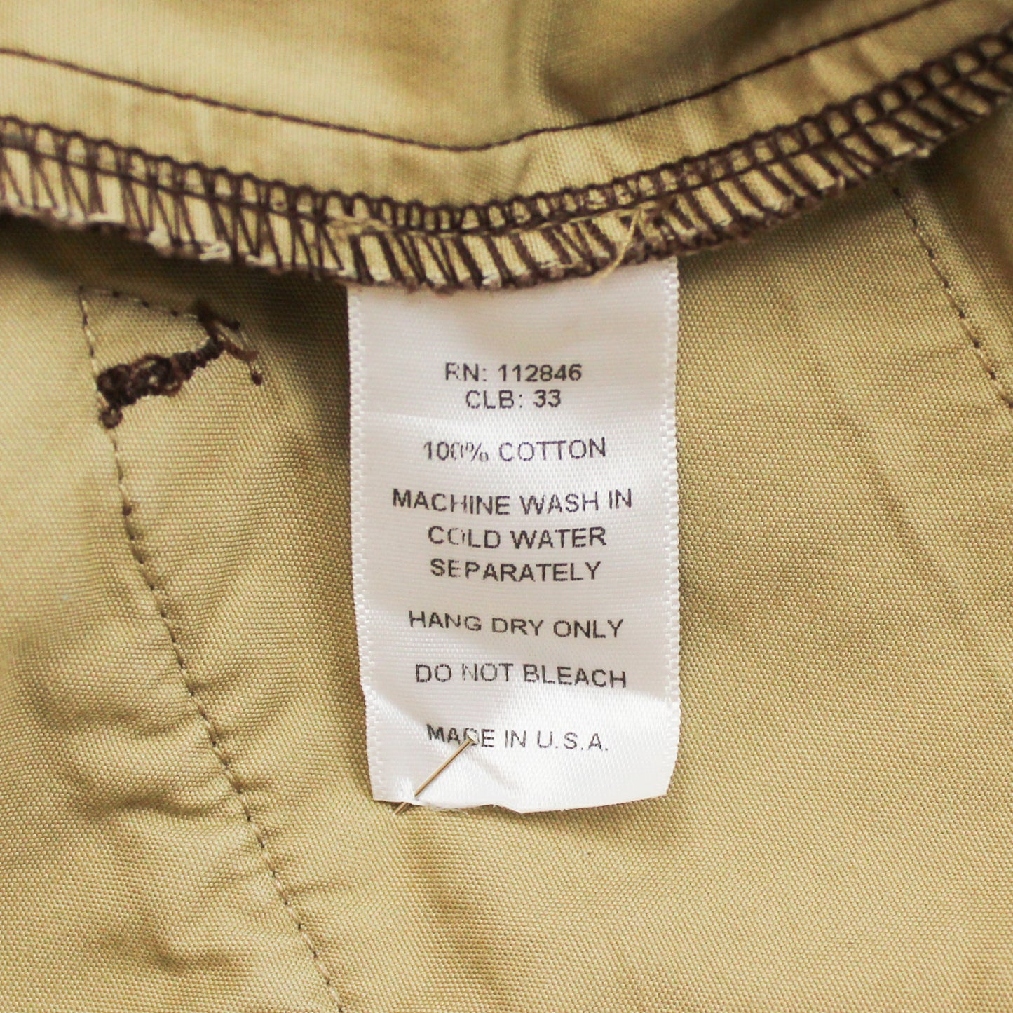 Monitaly x No Man Walks Alone Cotton Chino Flat Front Pants