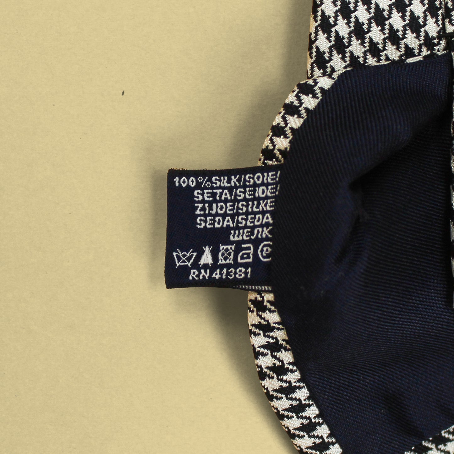 Polo Ralph Lauren Houndstooth Silk Tie