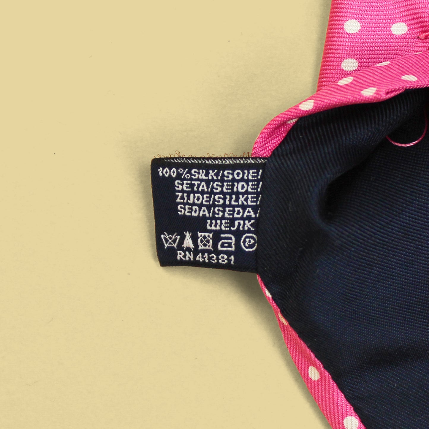 Polo Ralph Lauren Polka Dot Print Silk Tie