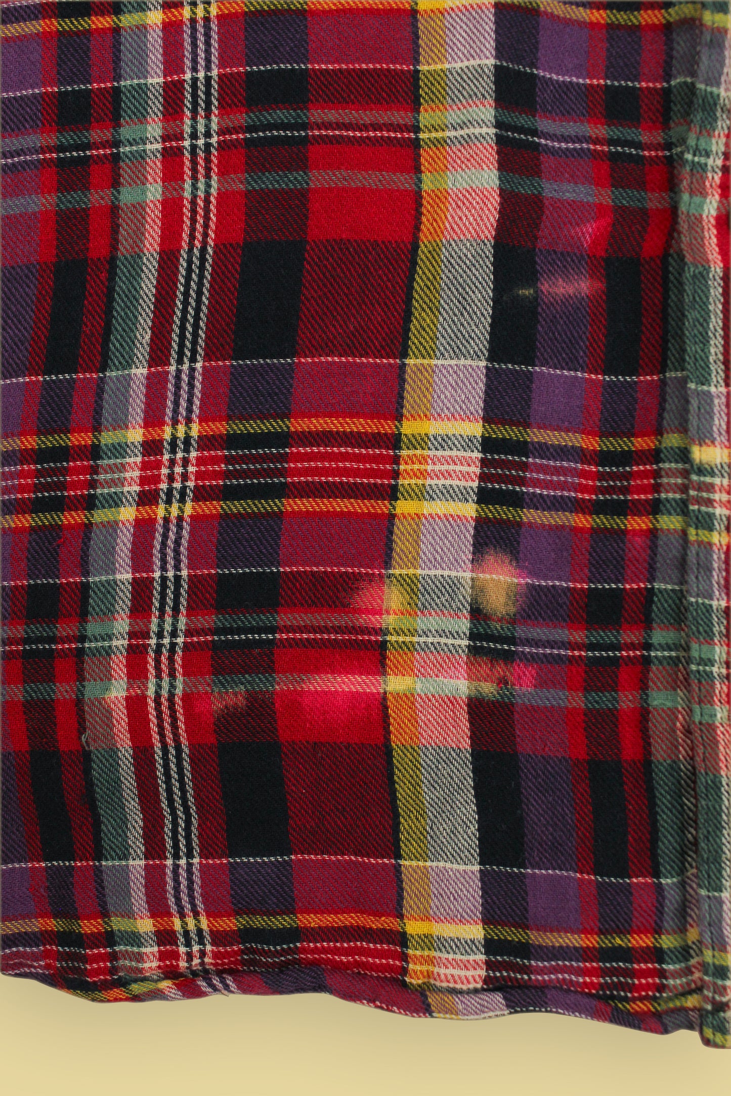 Polo Ralph Lauren Plaid Double Layer Gauze Flannel Work Shirt