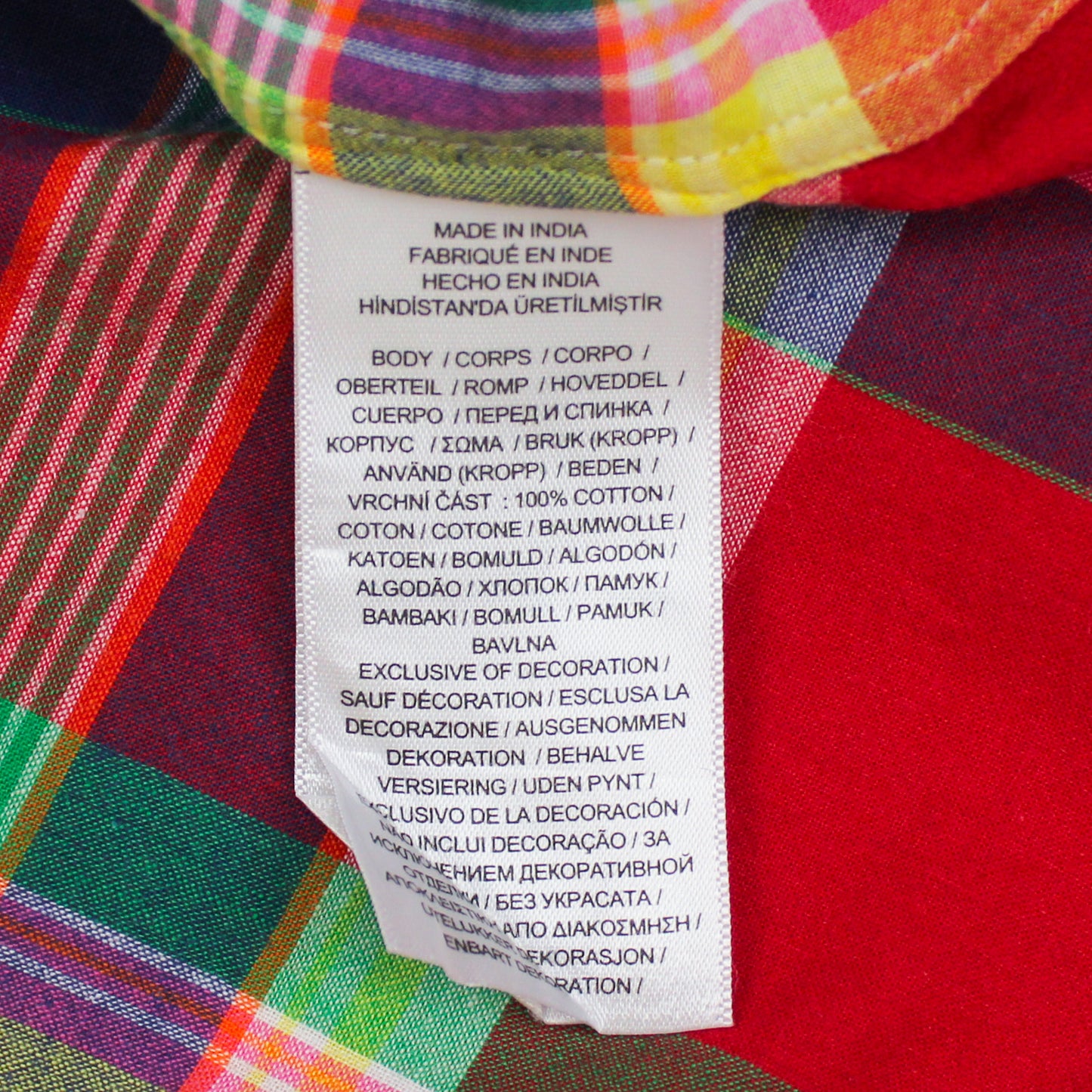 Polo Ralph Lauren Madras Button-Down Shirt