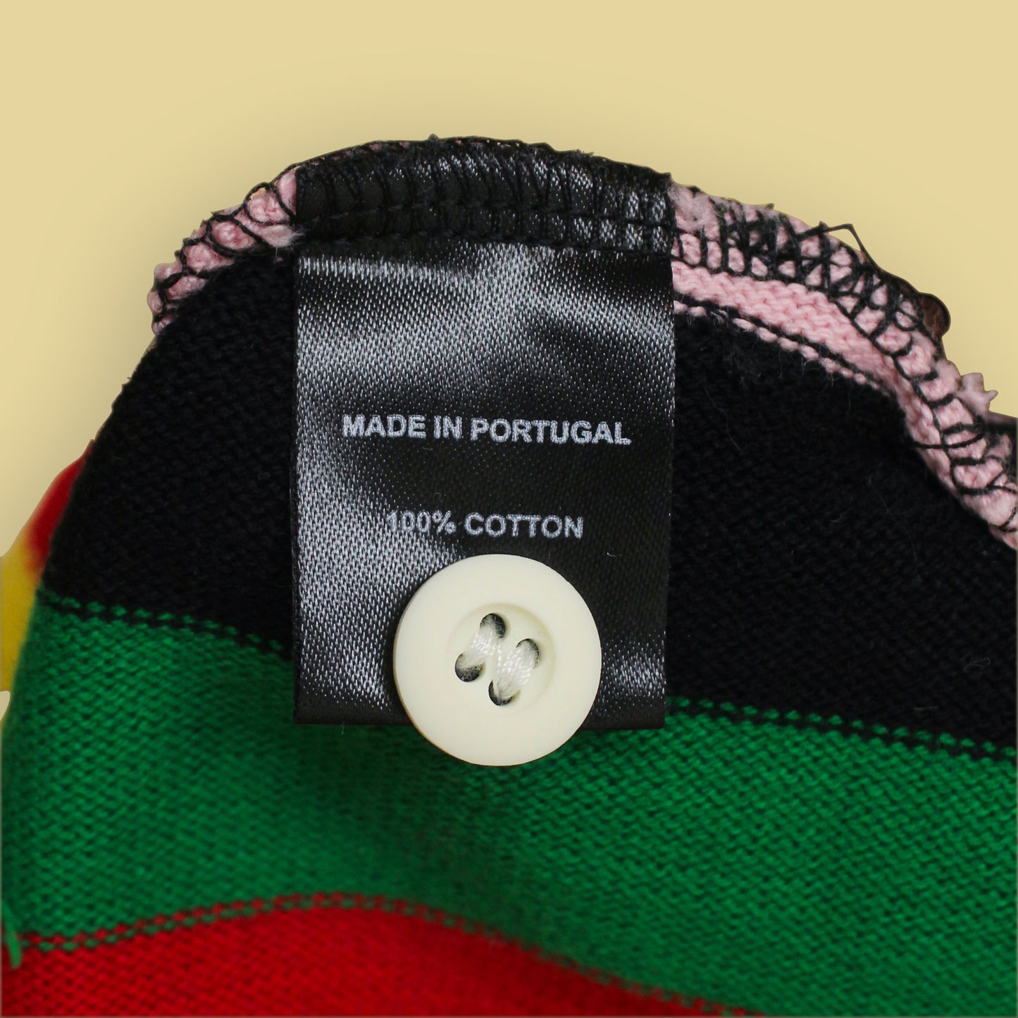 Rowing Blazers Multicolor Vertical Striped Rugby Shirt