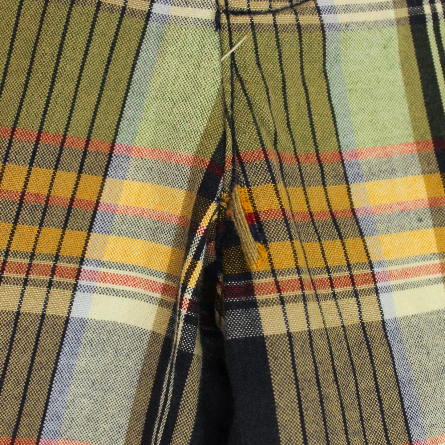 Vintage Polo Ralph Lauren Plaid Cotton Pleated Tyler Shorts