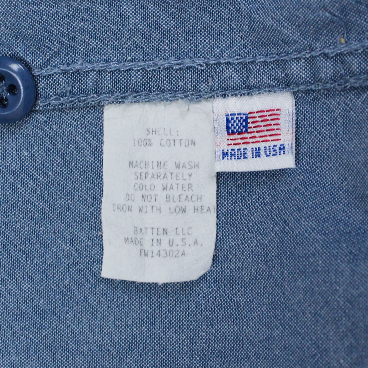 Battenwear Cotton Chambray Work Shirt