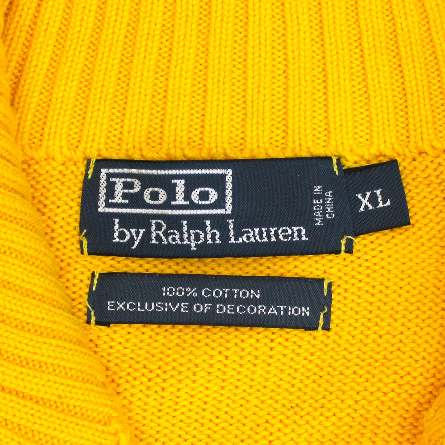 Polo Ralph Lauren Cotton Quarter-Zip Sweater