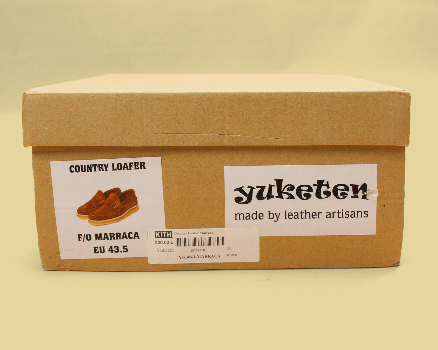 Yuketen Marraca Flesh Out Crepe Sole Country Loafer