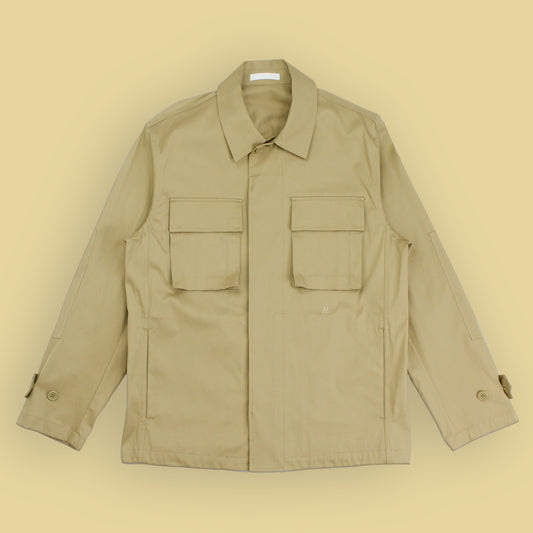 Helmut Lang Cotton Blend Utility Jacket