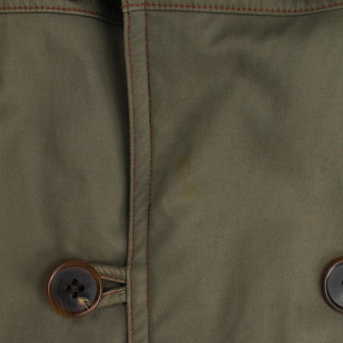 Stevenson Overall Co. Double Breasted Mouton Collar Windward WW1 Coat