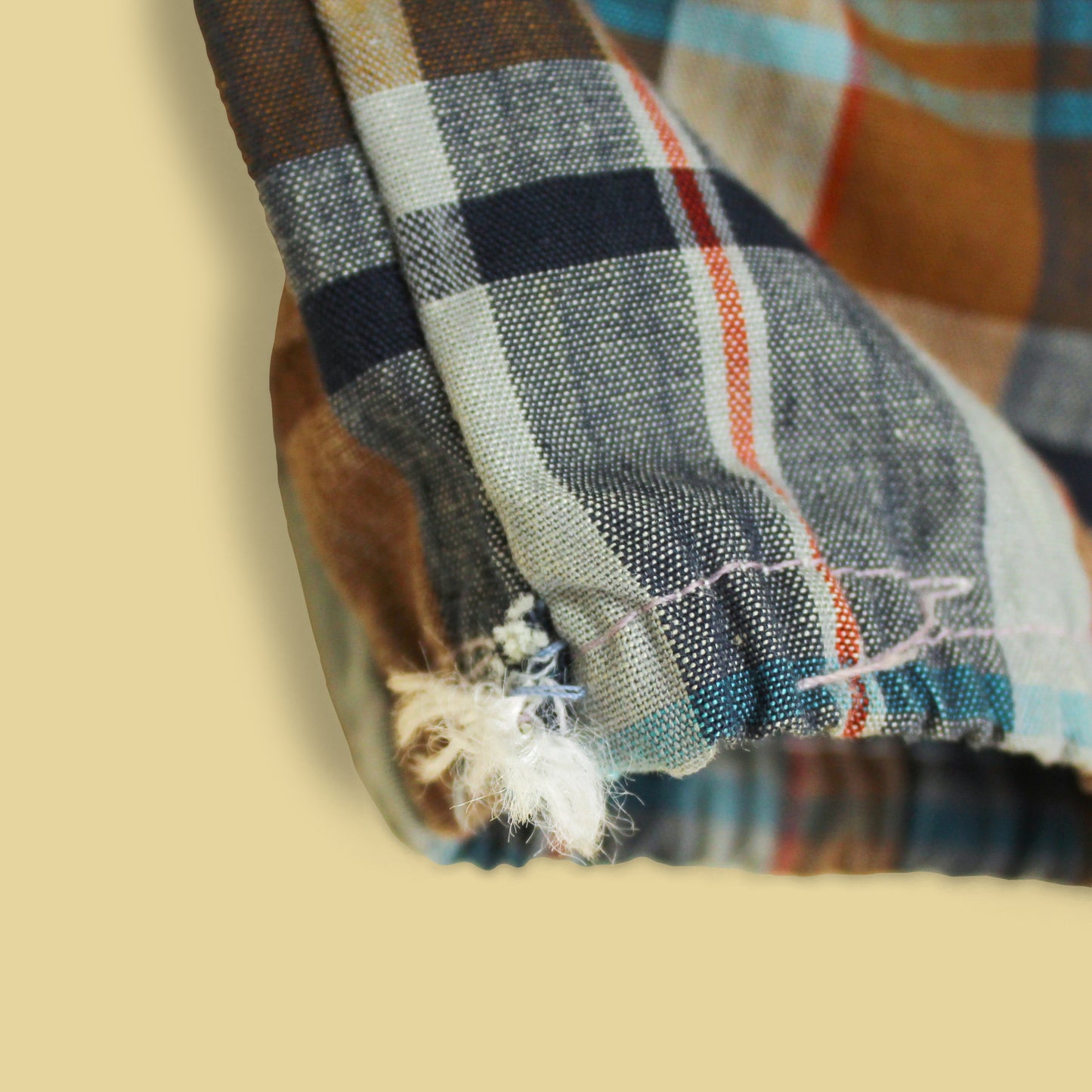 Vintage Madras Harrington Surf Jacket