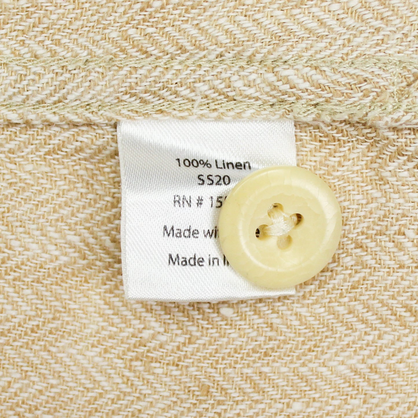 Corridor Herringbone Linen Chore Coat