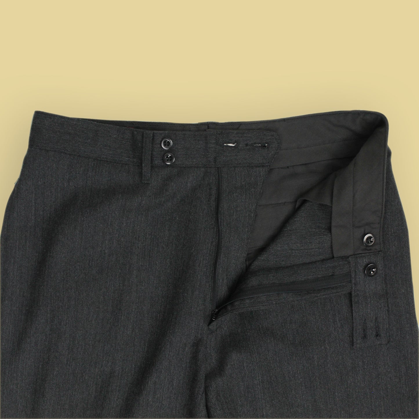 Double RL Tweed Wool Trousers