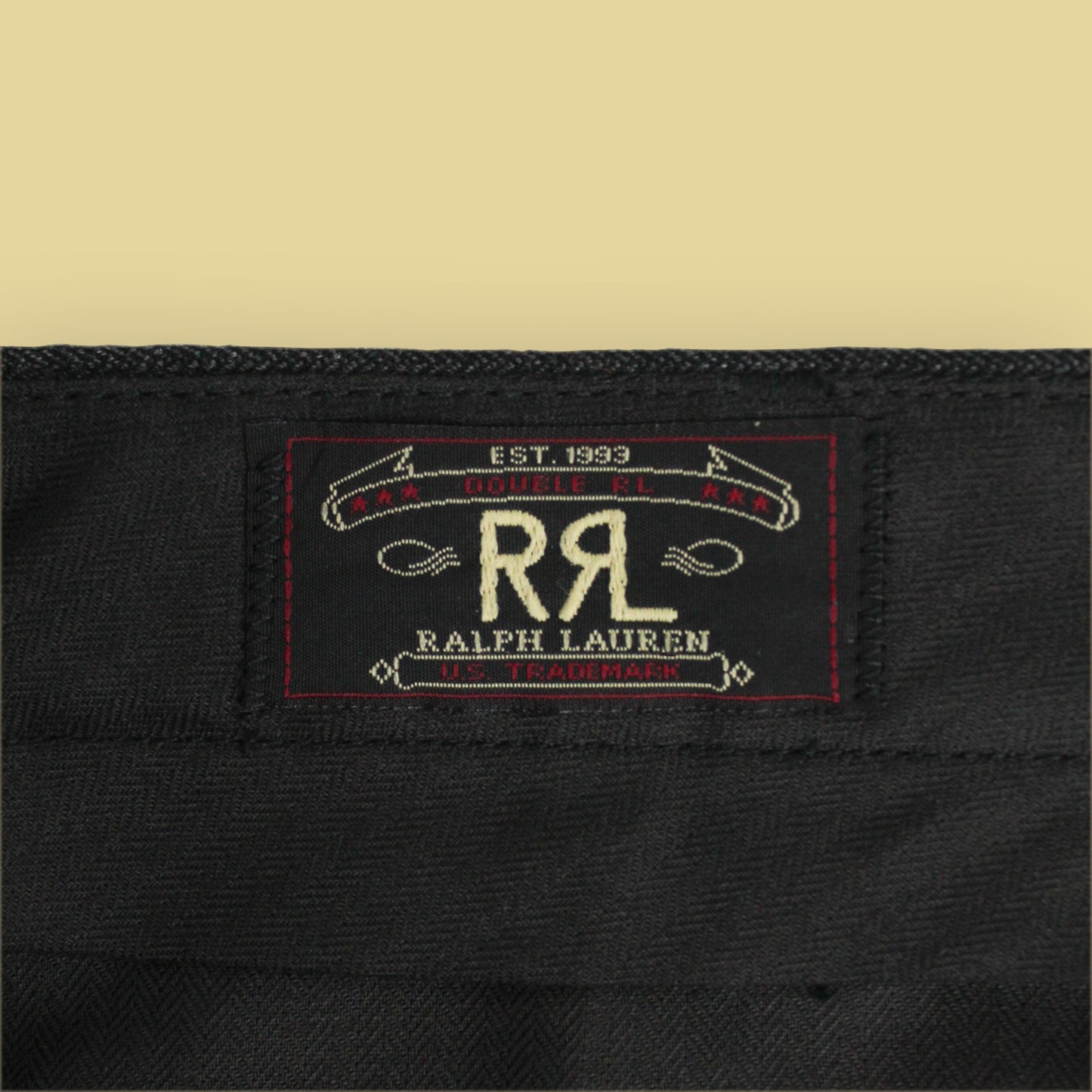 Double RL Tweed Wool Trousers