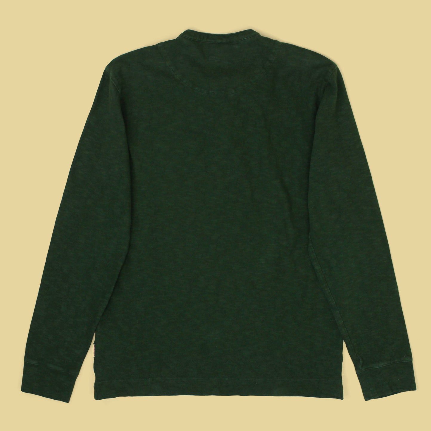 Orlebar Brown Slub Jersey Cotton Henley Shirt