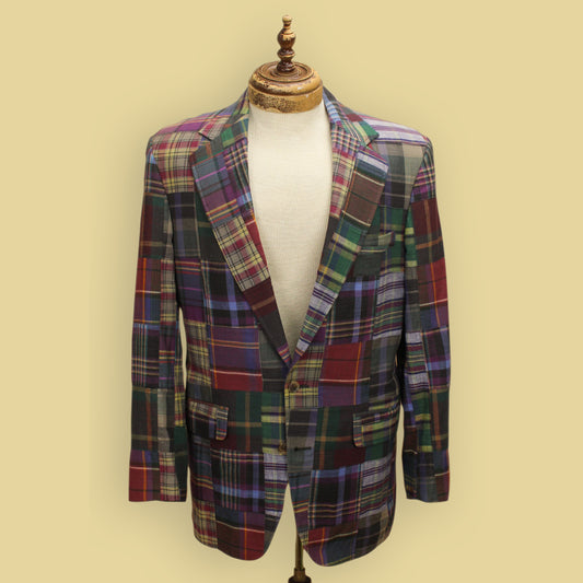 Corbin Patchwork Madras Sport Coat