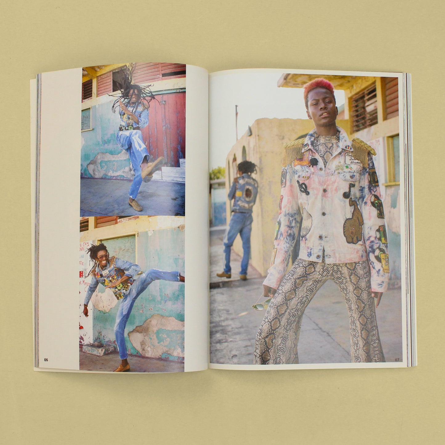 Kapital Yardie Blue Spring & Summer 2019 Look Book