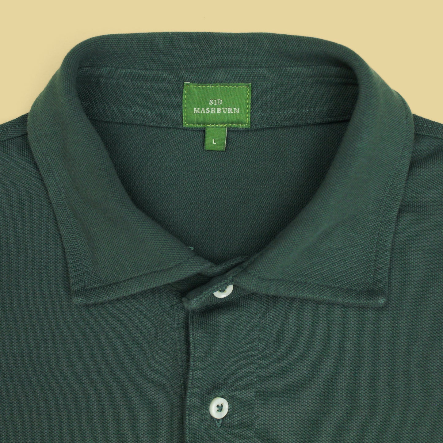 Sid Mashburn Pique Knit Cotton Polo Shirt