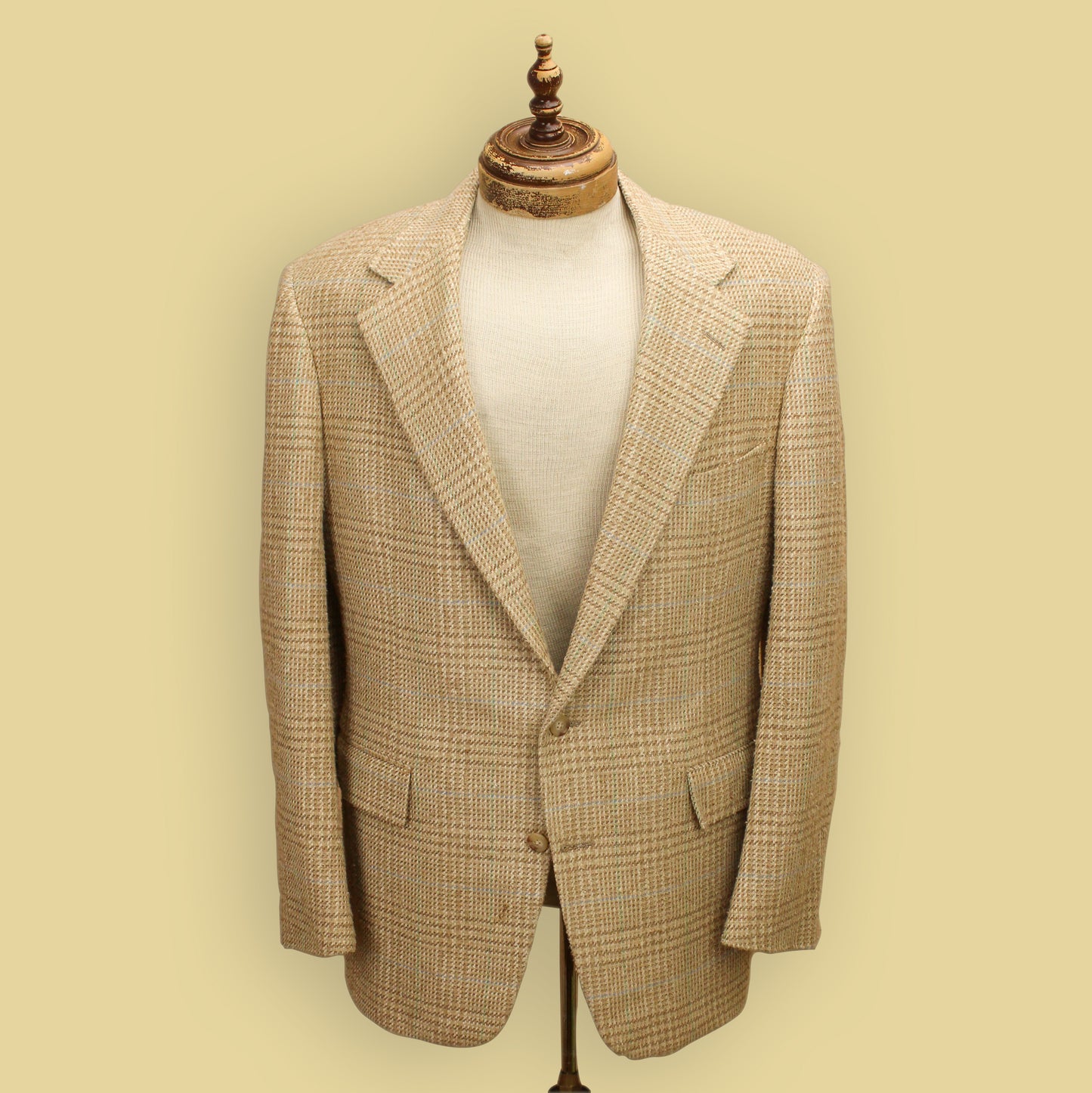 Polo Ralph Lauren Glen Plaid Silk Blend Tweed Sport Coat