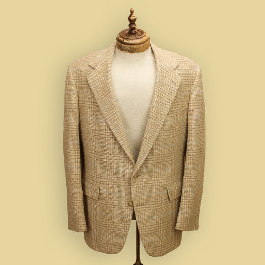 Polo Ralph Lauren Glen Plaid Silk Blend Tweed Sport Coat