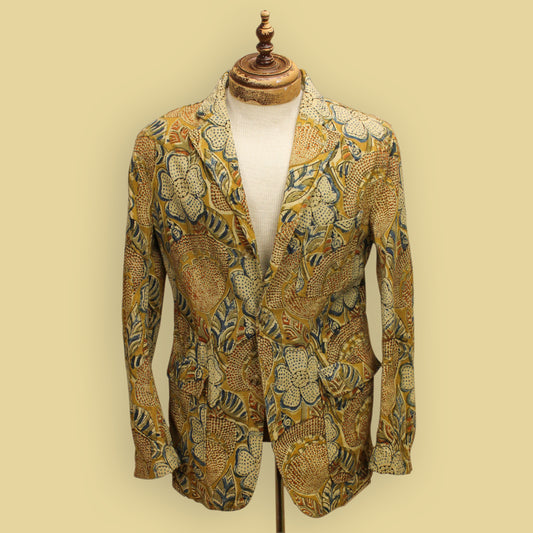 Engineered Garments Floral Print Canvas Baker Jacket