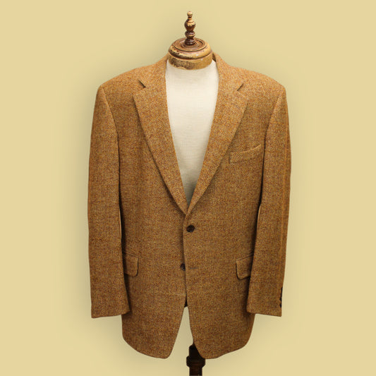 Samuelsohn Wool Herringbone Tweed Sport Coat