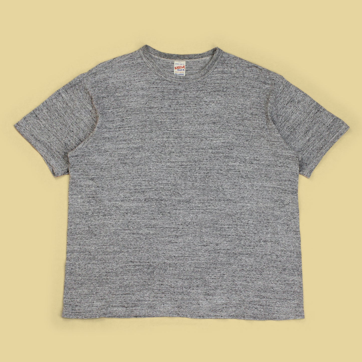 Whitesville Gray Loopwheel Cotton T-Shirt