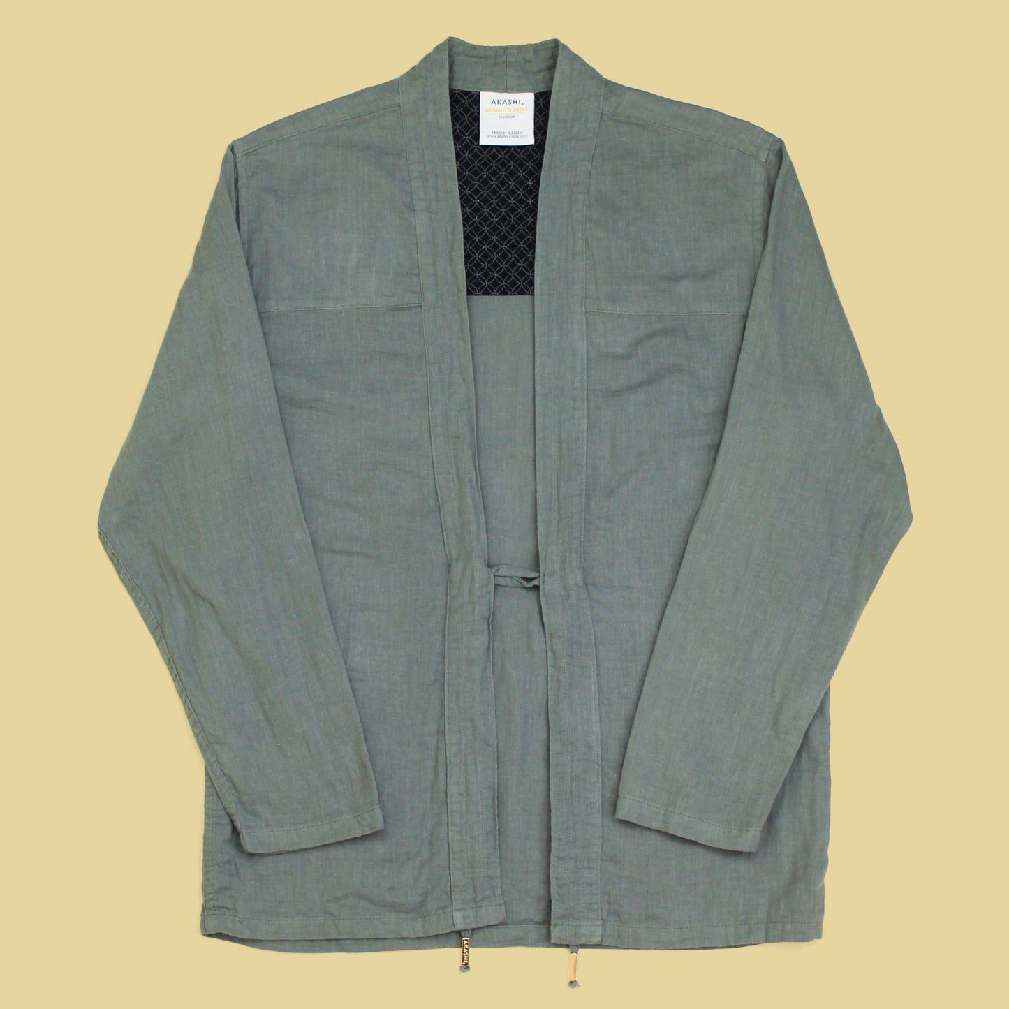 Akashi-Kama Linen Noragi Jacket