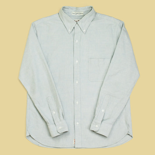 Ues Clothing Selvedge Oxford Cloth Cotton Button-Down Shirt
