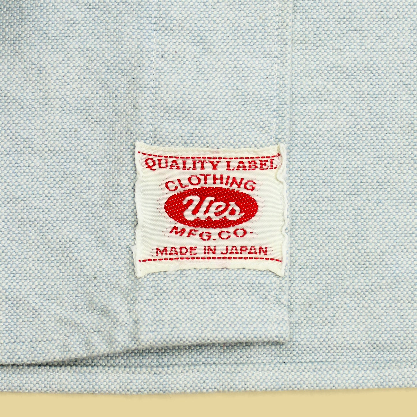 Ues Clothing Selvedge Oxford Cloth Cotton Button-Down Shirt
