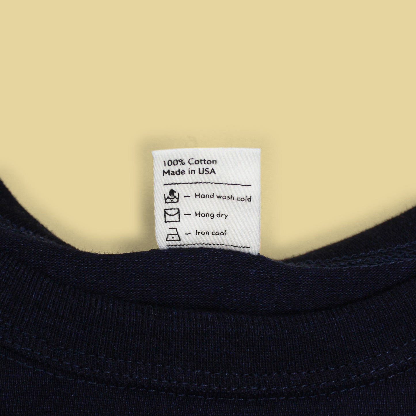 3Sixteen Indigo Cotton Heavyweight T-Shirt