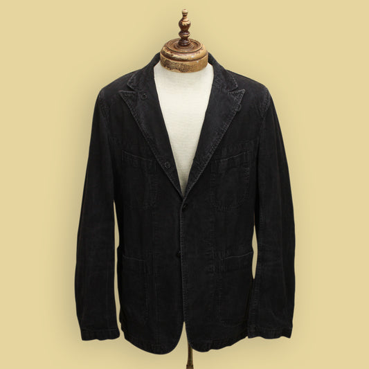 Engineered Garments 7.5oz Black Slub Denim Bedford Jacket