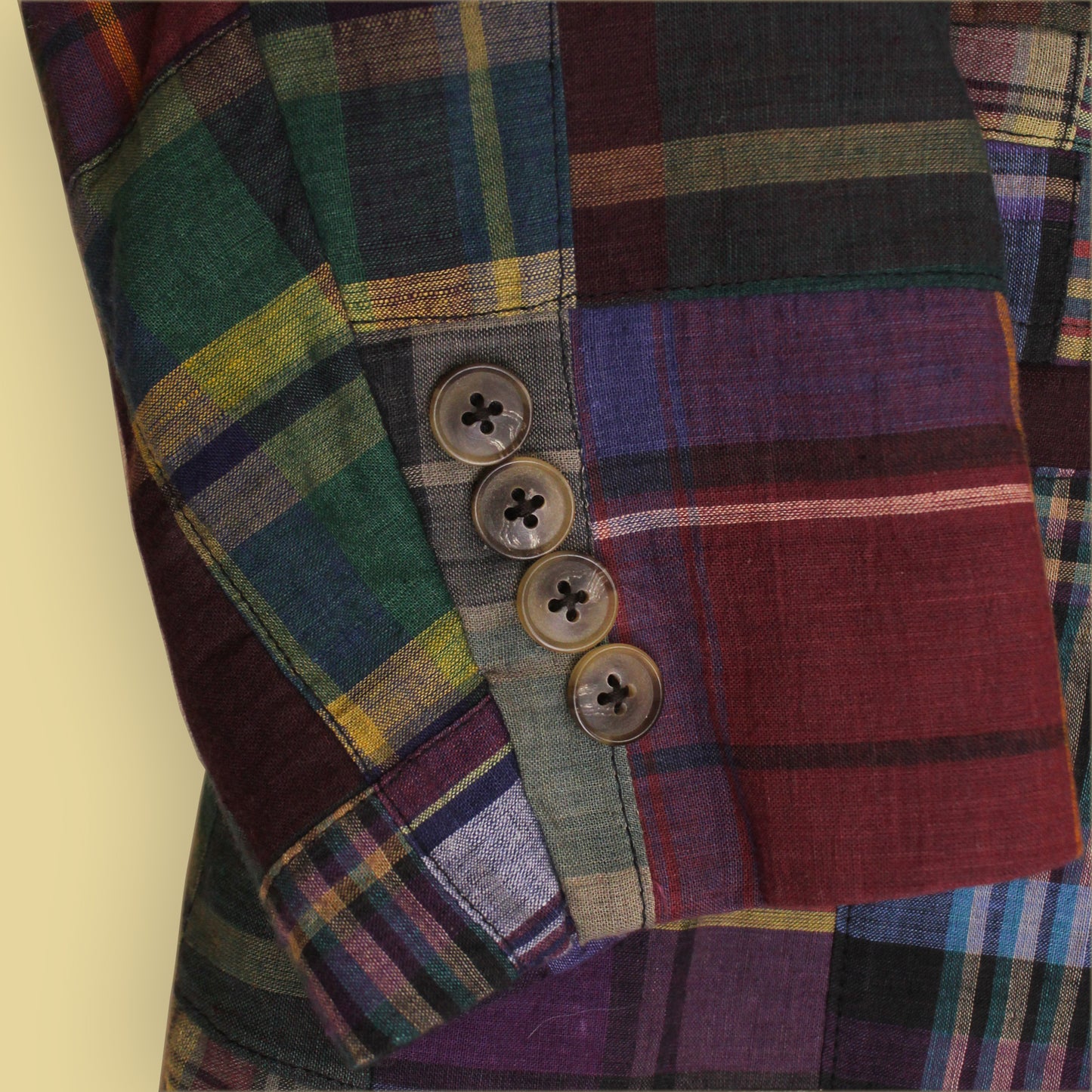 Corbin Patchwork Madras Sport Coat