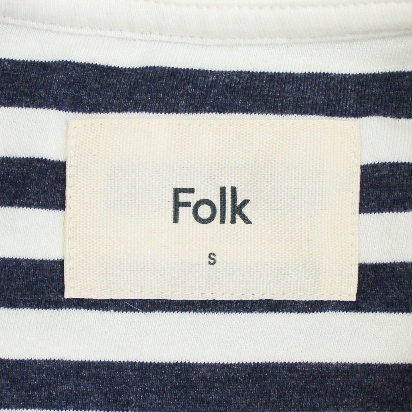 Folk Striped Cotton Jersey T-Shirt