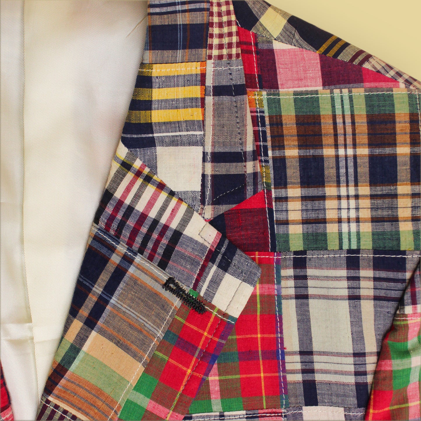 Jos. A Bank Patchwork Madras Sport Coat
