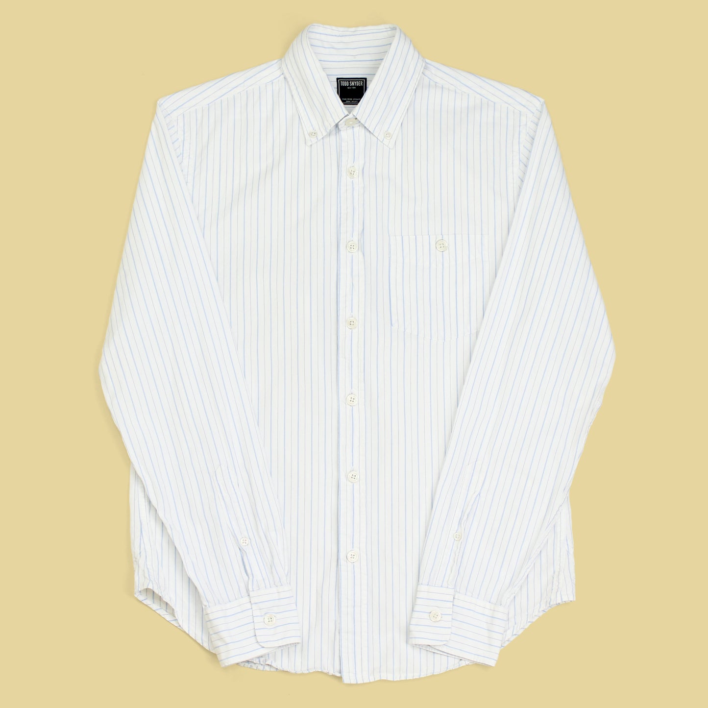 Todd Snyder Striped Cotton Button-Down Shirt
