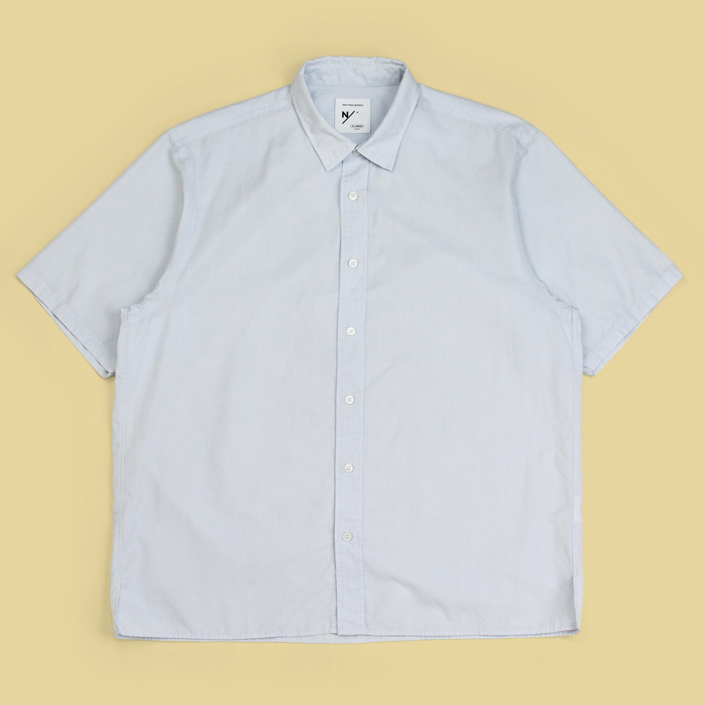 The North Face Neutral Works Striped Short Sleeve Button-Up Shirt
