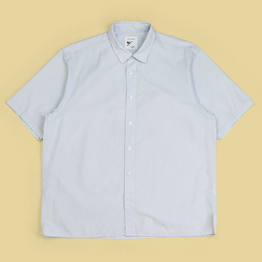 The North Face Neutral Works Striped Short Sleeve Button-Up Shirt