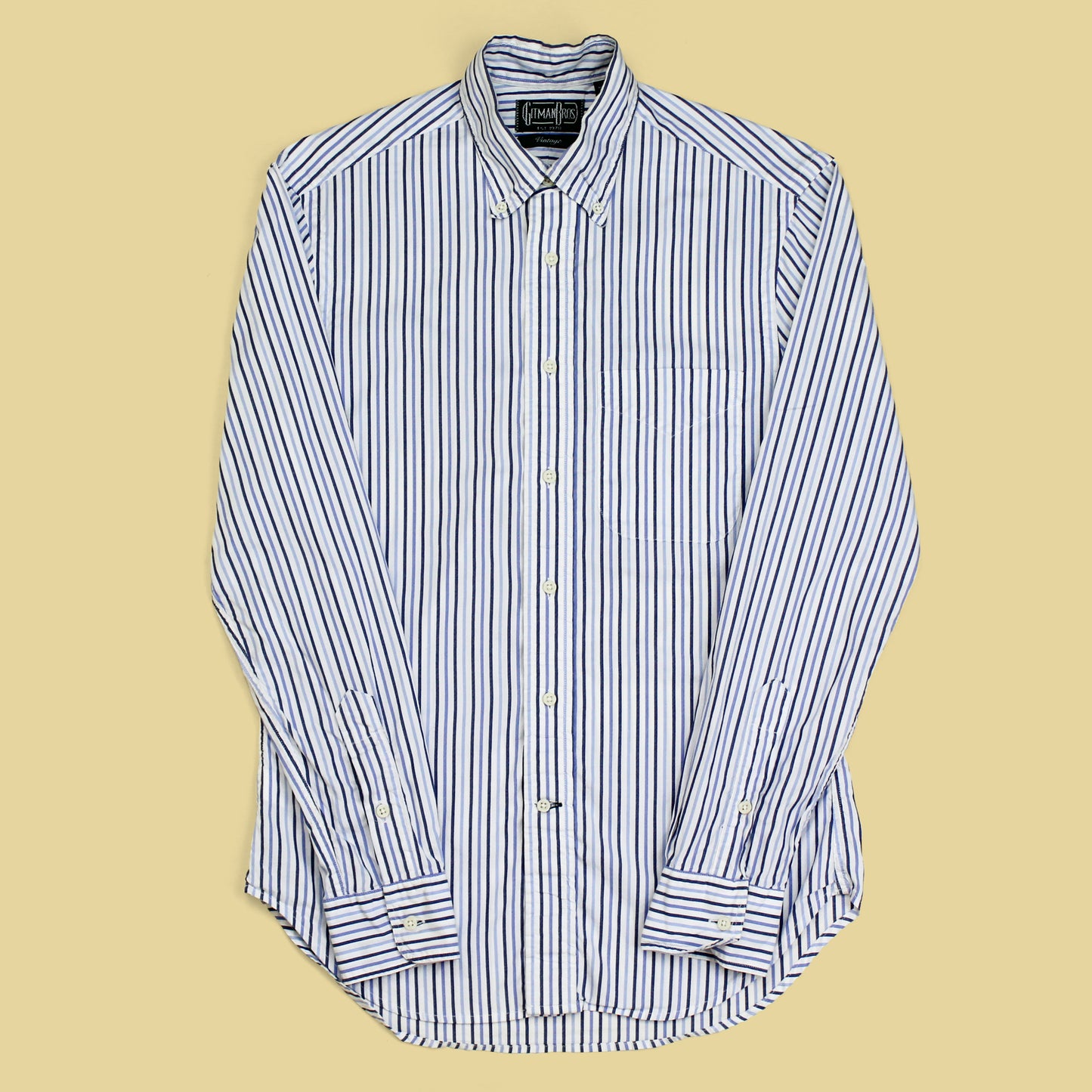 Gitman Vintage Striped Cotton Button-Down Shirt
