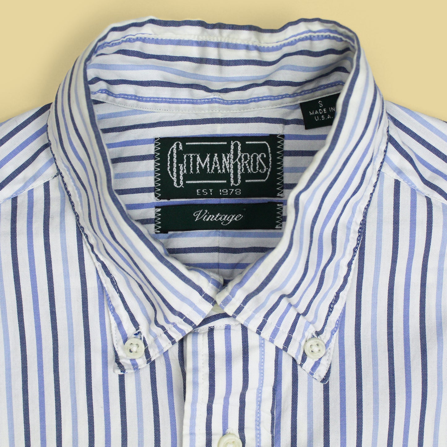 Gitman Vintage Striped Cotton Button-Down Shirt