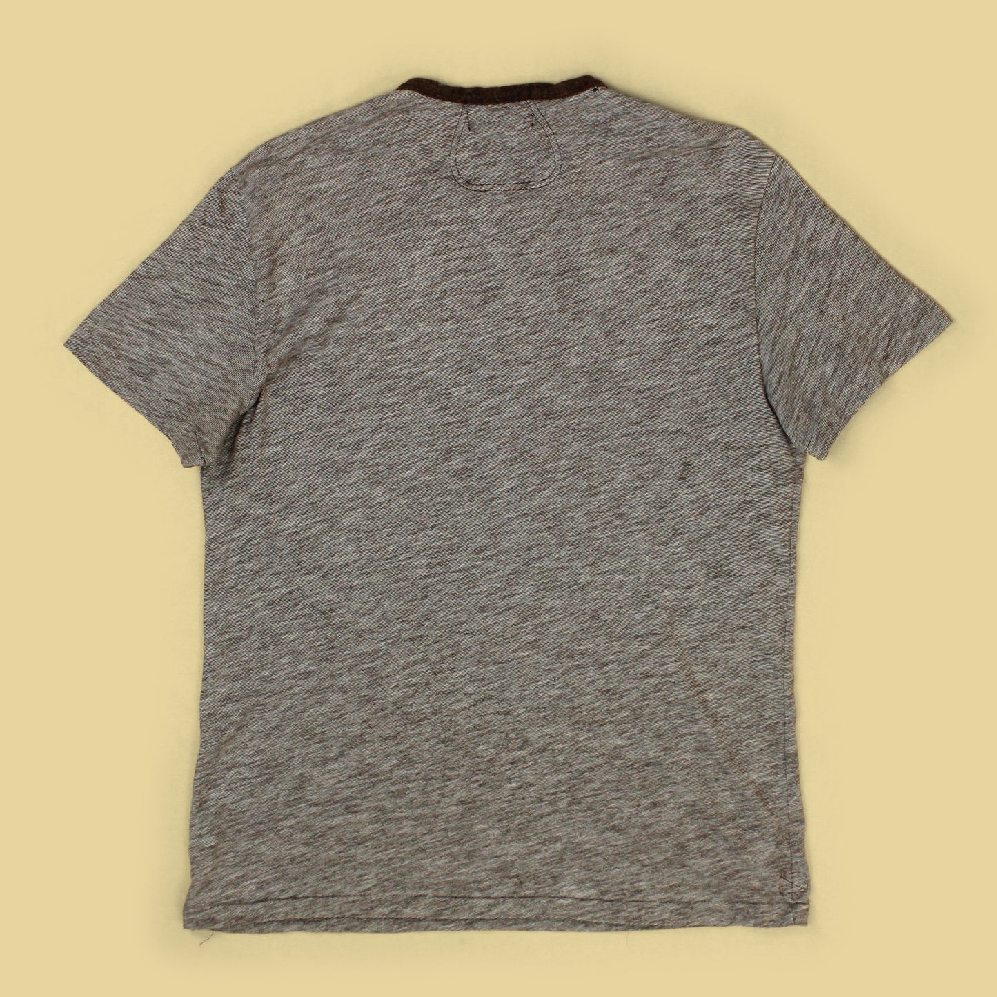 Double RL Cotton Henley Ringer T-Shirt
