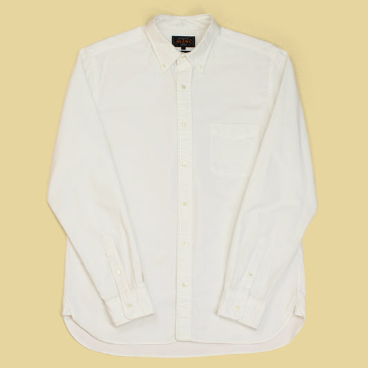 Beams Plus Oxford Cloth Cotton Button-Down Shirt