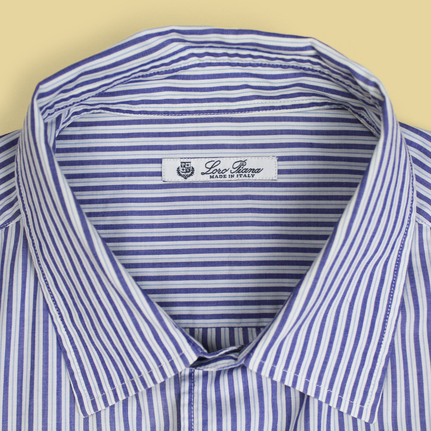 Loro Piana Striped Cotton Button-Up Shirt