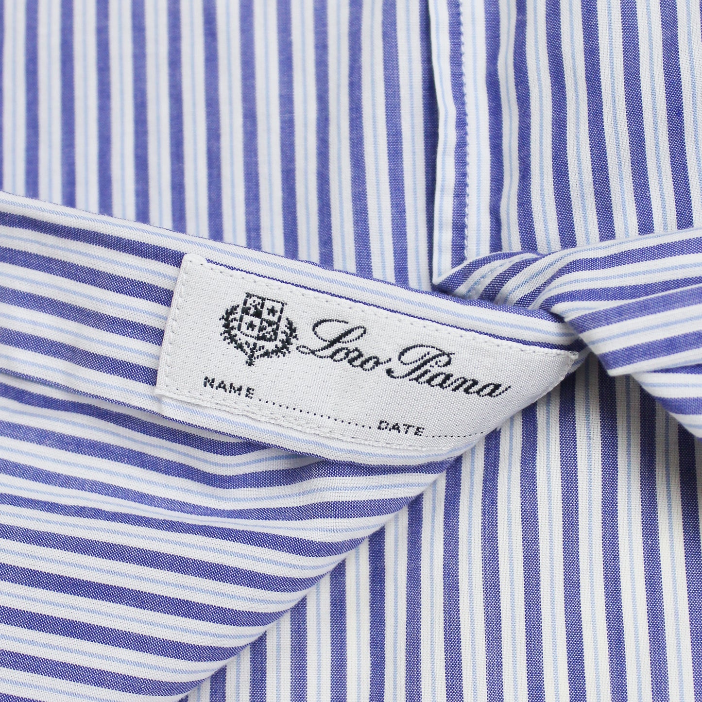 Loro Piana Striped Cotton Button-Up Shirt