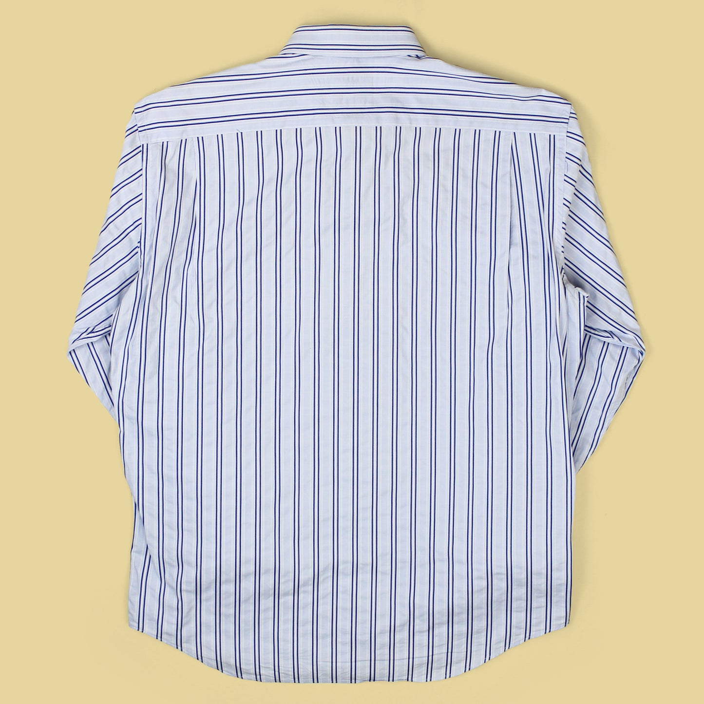 Canali Textured Stripe Cotton Button-Up Shirt