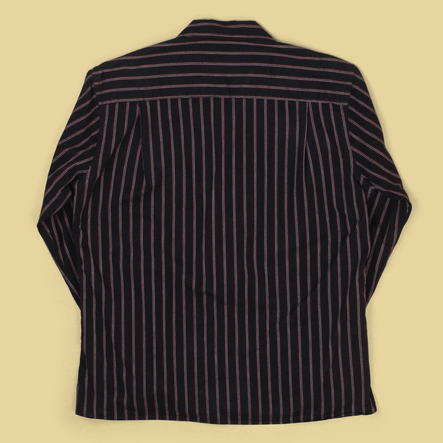Gitman Vintage Striped Cotton Loop Collar Shirt