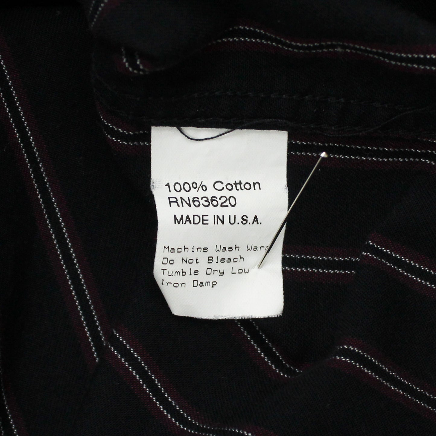 Gitman Vintage Striped Cotton Loop Collar Shirt