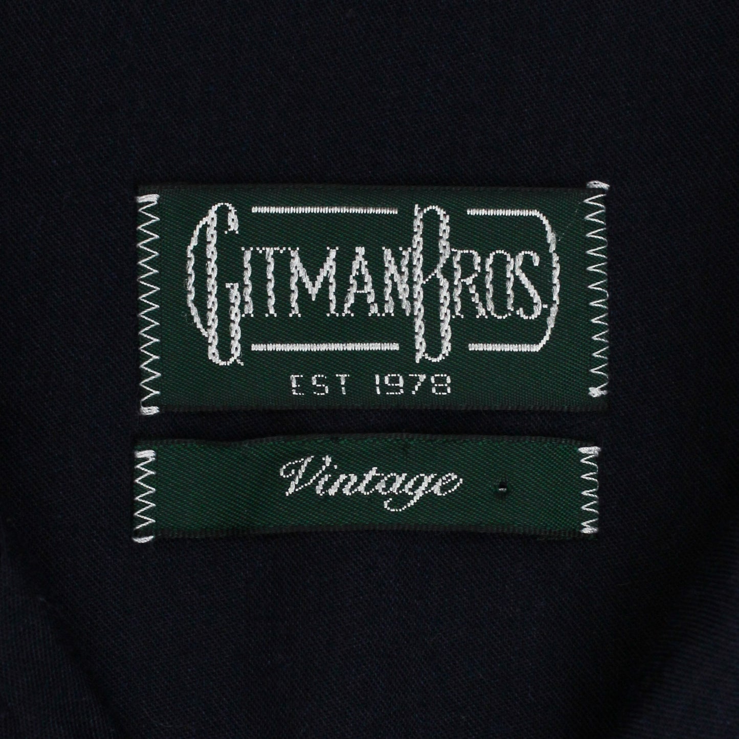 Gitman Vintage Wool Cotton Rayon Blend Loop Collar Shirt