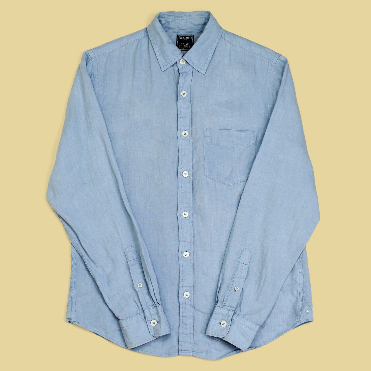 Todd Snyder Linen Button-Up Shirt