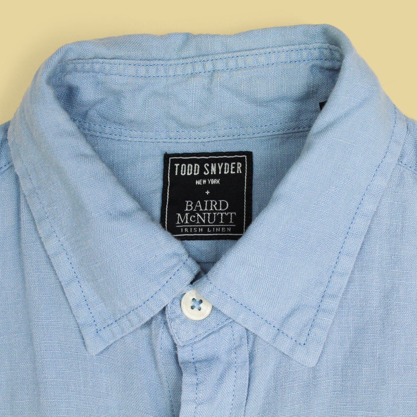Todd Snyder Linen Button-Up Shirt
