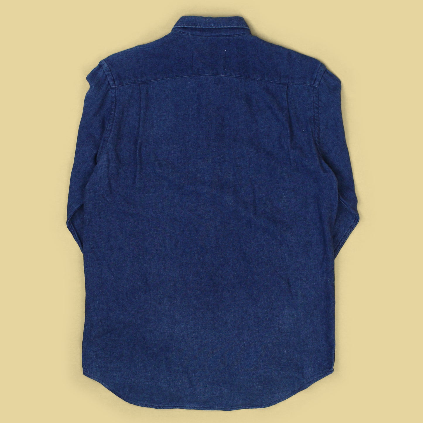 Our Legacy Indigo-Dyed Cotton Flannel Shirt